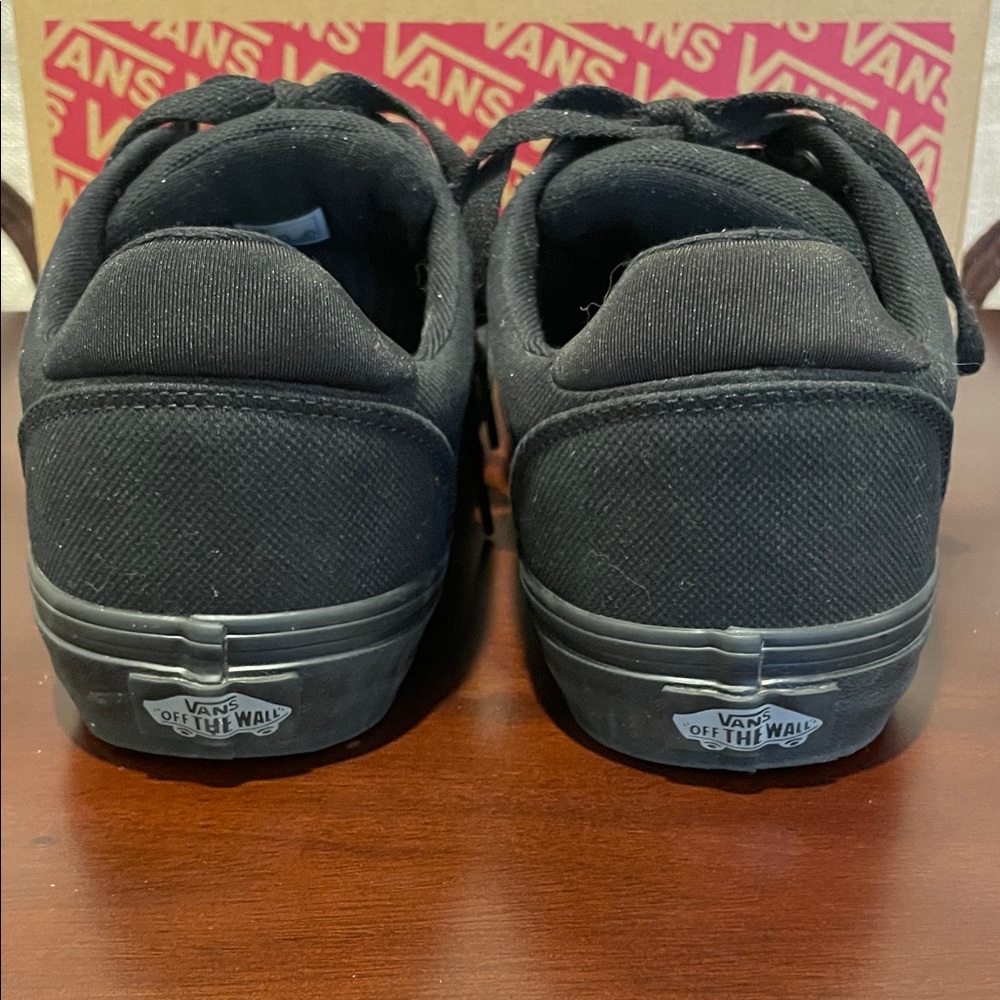 Vans Men's Black Atwood Deluxe Canvas Sneakers - Picture 5 of 12